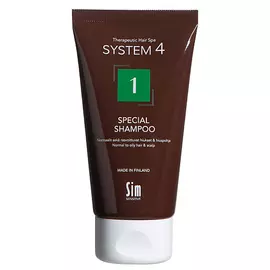 SYSTEM4 Шампунь терапевтический №1 для нормальной и жирной кожи головы