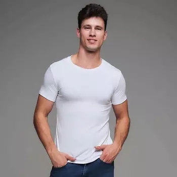 TACTILICA Футболка мужская однотонная спортивная