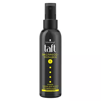 ТАФТ TAFT Cпрей для волоc Power Экспресс-Укладка мегафиксация