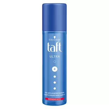 TAFT Лак для волос "Ультра" для моделирования сверхсильной фиксации