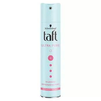 ТАФТ TAFT Лак для волос "Ультра" сверхсильной фиксации без запаха