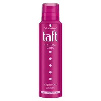 TAFT Мусс для волос воздушный непревзойденная укладка с ярким дизайном