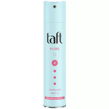 ТАФТ TAFT Лак для волос без силикона и отдушек сверхсильная фиксация Ultra Pure