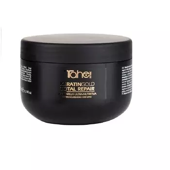 TAHE Маска для интенсивного питания BOTANIC KERATIN GOLD TOTAL REPAIR HAIR MASK 300.0