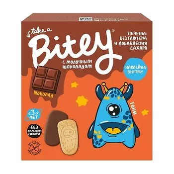 TAKE A BITEY Печенье с шоколадом Шоколад