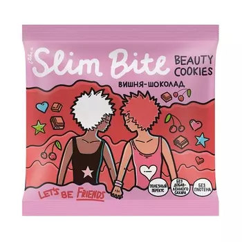 TAKE A SLIM BITE Печенье Вишня-шоколад