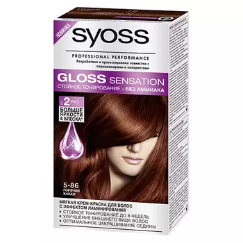 SYOSS Крем-краска для волос Syoss Gloss Sensation