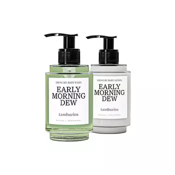 TAMBURINS НАбор для тела SHOWERY WASH & LOTION EARLY MORNING DEW