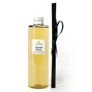 TANJEREE Жидкость для диффузора рефил аромамасло для дома наполнитель для аромадиффузора Сандал 50.0