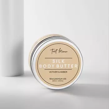 TANT MIEUX Баттер для тела с маслами и ароматом Vetiver and Amber