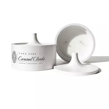 TARA HOME Ароматная свеча «Сaramel Clouds | Карамельные облака» 120.0