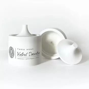 TARA HOME Ароматная свеча «Velvet Smoke | Бархатный дым» 60.0