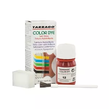 TARRAGO Красная краска для обуви, одежды, сумок, мебели COLOR DYE 25