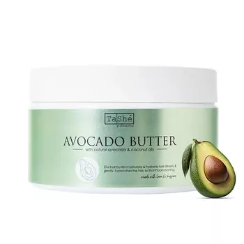 TASHE PROFESSIONAL Баттер для волос Avocado hair butter Tashe professional 300.0
