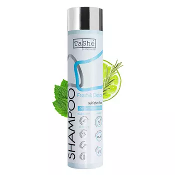 TASHE PROFESSIONAL Шампунь бессульфатный "Fresh & Detox" 300.0