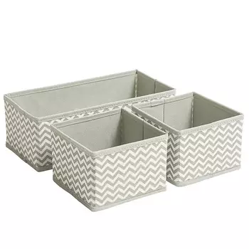 TATKRAFT Органайзер для хранения вещей и белья 3 шт