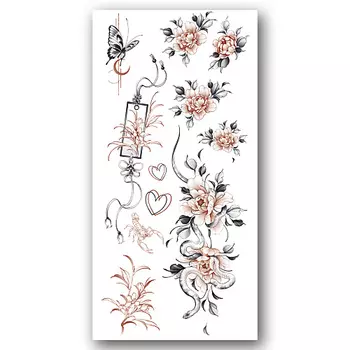 TATTS Переводная тату 10*21см (для взрослых и детей)