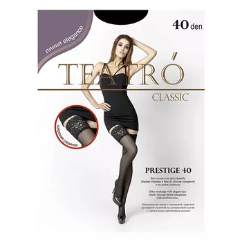 TEATRO Женские чулки Prestige Nero 40 den