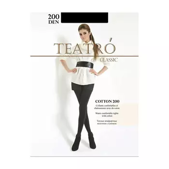 TEATRO Женские колготки Viscose Nero 200 den