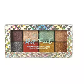 TECHNIC Палетка теней для век HOT FOIL CREAM PIGMENT PALETTE