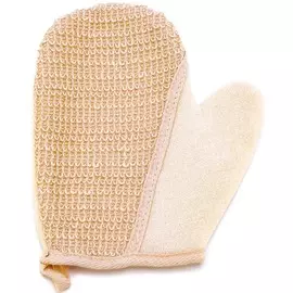 TEDDOS Мочалка "Варежка" из пеньки W-06