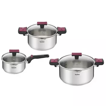 TEFAL Набор посуды Cook&Clip G723S674