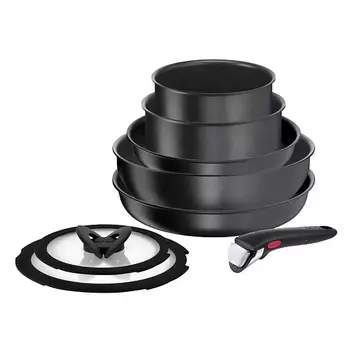 TEFAL Набор посуды Daily Chef Black L7629242