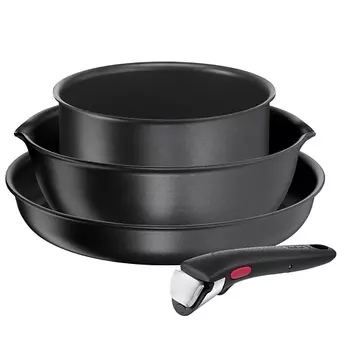 TEFAL Набор посуды Ingenio Daily Chef Black L7629453