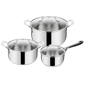 TEFAL Набор посуды JO Kitchen Essentials E313S674
