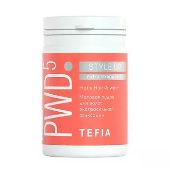 TEFIA Матовая пудра для волос экстрасильной фиксации STYLE.UP