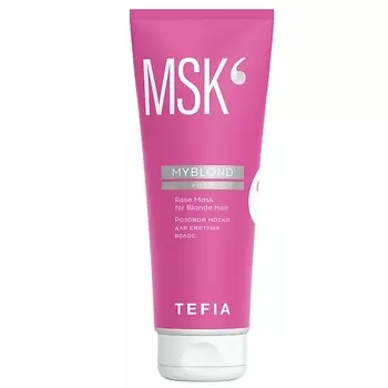 TEFIA Розовая маска для светлых волос Rose Mask for Blonde Hair MYBLOND 250.0