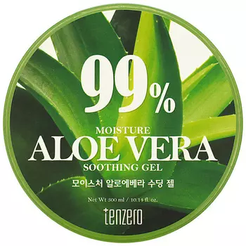 TENZERO Гель для лица успокаивающий с экстрактом алоэ Aloe Vera Soothing Gel