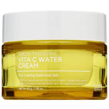 TENZERO Крем для лица освежающий с экстрактом зелёного мандарина Green Tangerine Vita C Water Cream