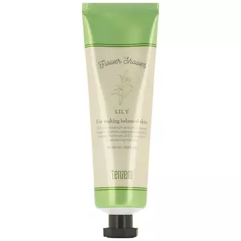 TENZERO Крем для рук и ногтей с ароматом лилии Flower Shower Lily