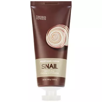 TENZERO Крем для рук с муцином улитки Snail Relief Hand Cream