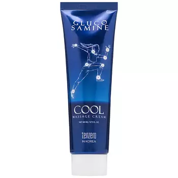 TENZERO Крем для тела охлаждающий массажный с глюкозамином Glucosamine Cool Massage Cream