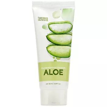 TENZERO Пенка для умывания с экстрактом алоэ Aloe Balancing Foam Cleanser