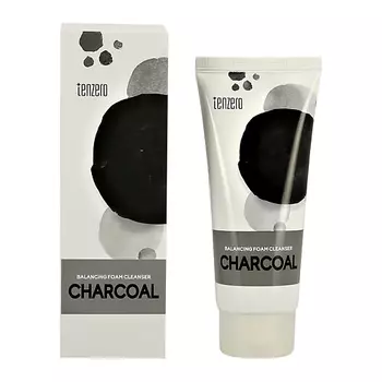 TENZERO Пенка для умывания с древесным углем