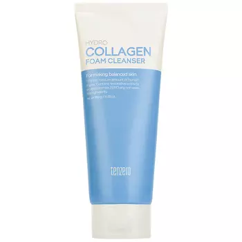 TENZERO Пенка для умывания с коллагеном Hydro Collagen Balancing Foam Cleanser