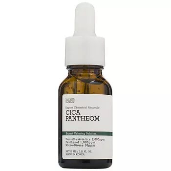 TENZERO Сыворотка для лица успокаивающая ампульная Cica Pantheon Ampoule