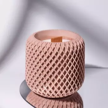 ТЕПЛО PRO FOR YOUR HOME WITH LOVE... Свеча ароматическая "Апельсин Корица" 80.0