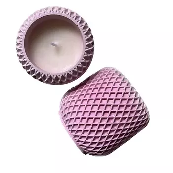 ТЕПЛО PRO FOR YOUR HOME WITH LOVE... Свеча ароматическая "Апельсин Корица" 80.0