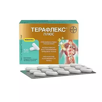 Терафлекс плюс 740мг №120 (бад)