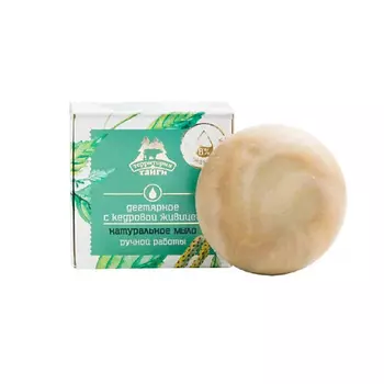 ТЕРРИТОРИЯ ТАЙГИ Дегтярное мыло натуральное 80.0