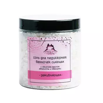 ТЕРРИТОРИЯ ТАЙГИ Соль для педикюрных ванночек с эфирным маслом эвкалипта и квасцами