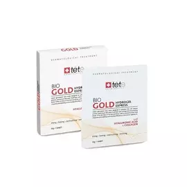 TETE COSMECEUTICAL Набор масок Bio Gold Hydrogel Express Mask (4 шт.*30 г.)