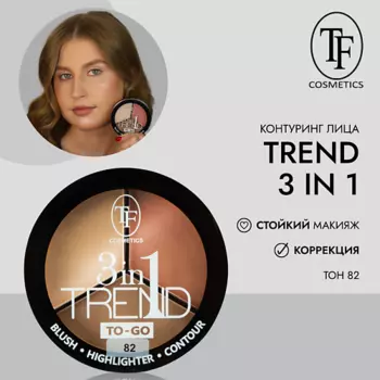 TF Палетка для контуринга лица TREND TO-GO