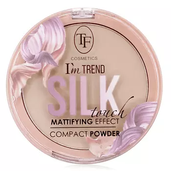 TF Пудра для лица матирующая компактная бархатная SILK TOUCH I'm TREND CTP27 01