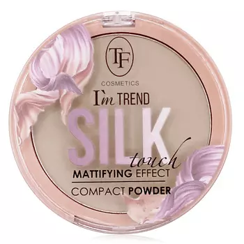 TF Пудра для лица матирующая компактная бархатная SILK TOUCH I'm TREND CTP27 01