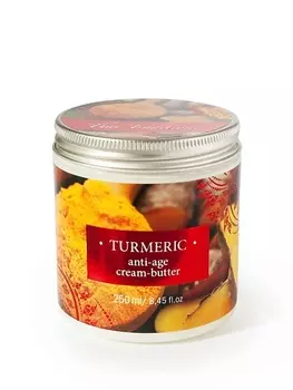 THAI TRADITIONS Крем баттер для тела питательный массажный для сухой кожи натуральный Куркума 250.0